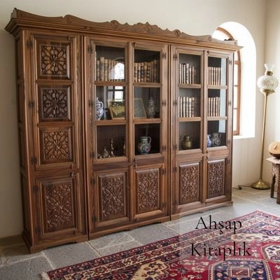 Ahşap Kitaplık