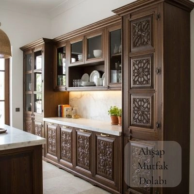 Ahşap Mutfak Dolabı