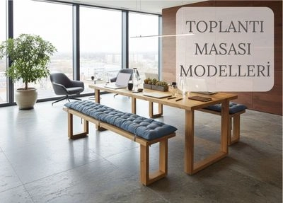 Ahşap Toplantı Masası