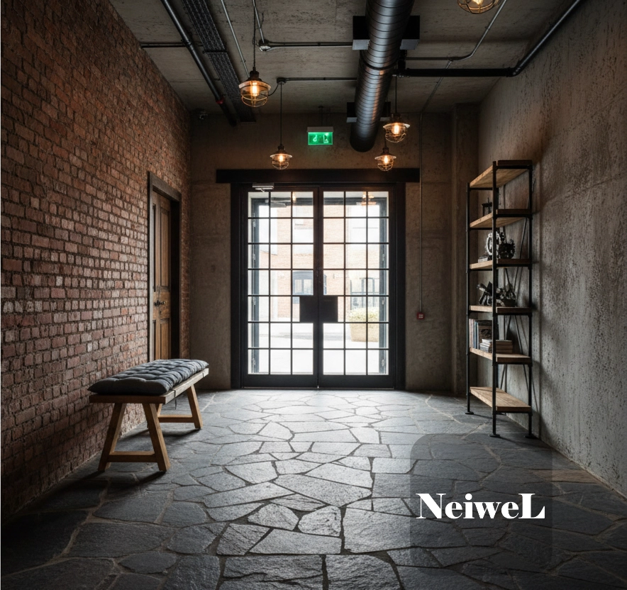 Neiwel Erina Doğal Ahşap Bank
