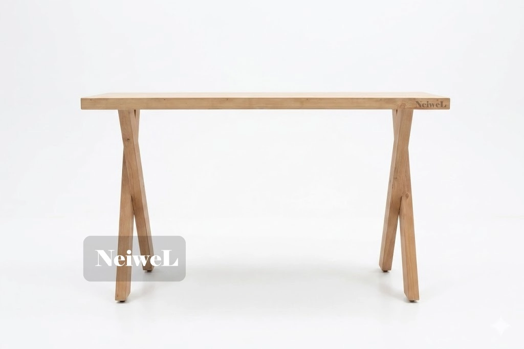 Neiwel Nel Doğal Ahşap Mutfak Masası