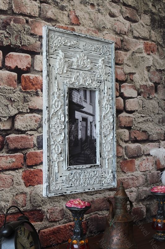Neiwel Vintage Ahde Resim ve Ayna Çerçevesi