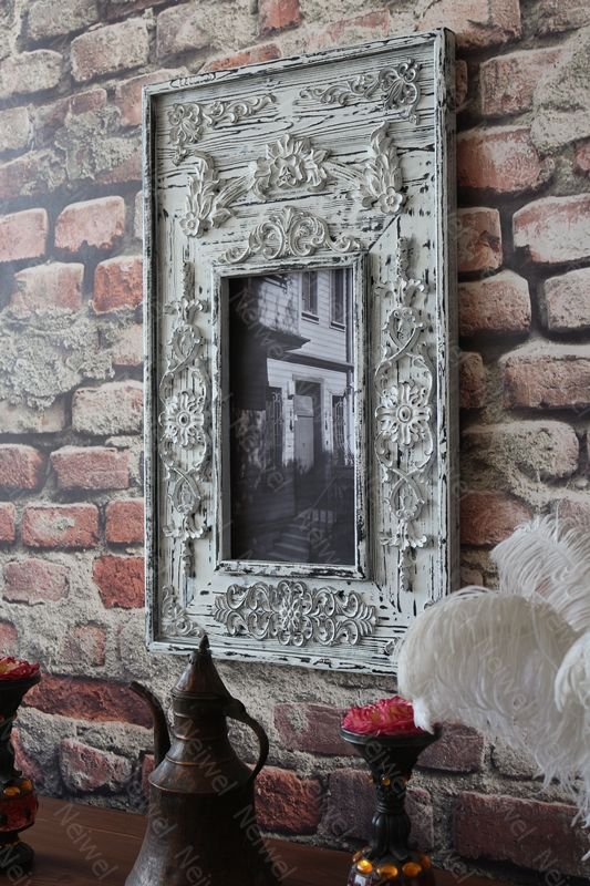 Neiwel Vintage Ahde Resim ve Ayna Çerçevesi
