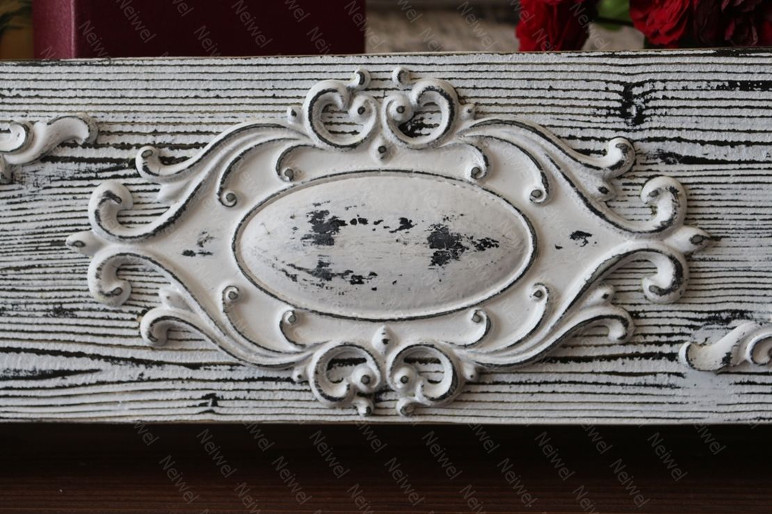 Neiwel Vintage Alron Eskitme Beyaz Kutu