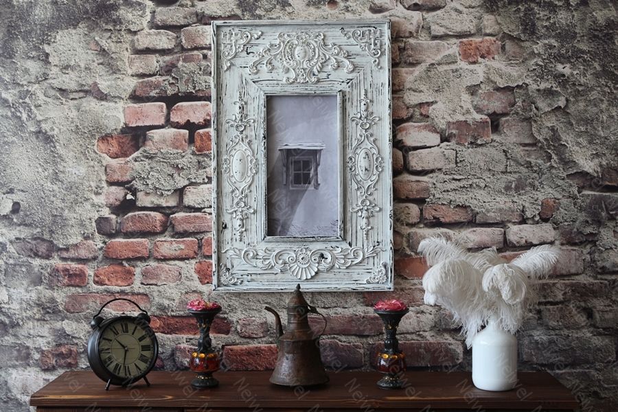 Neiwel Vintage Azes Resim ve Ayna Çerçevesi