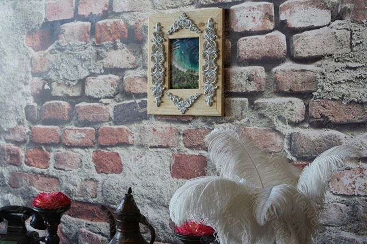 Neiwel Vintage Datca B Naturel Resim ve Ayna Çerçevesi
