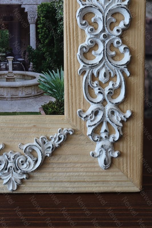 Neiwel Vintage Datca Naturel Resim ve Ayna Çerçevesi