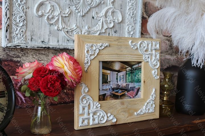 Neiwel Vintage Didim C Naturel Resim ve Ayna Çerçevesi