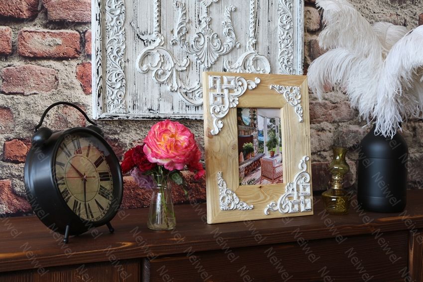 Neiwel Vintage Didim Naturel Resim ve Ayna Çerçevesi