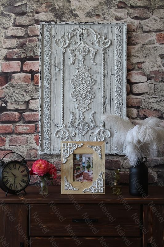Neiwel Vintage Didim Naturel Resim ve Ayna Çerçevesi