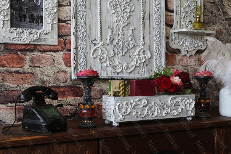 Neiwel Vintage Due Eskitme Beyaz Kutu