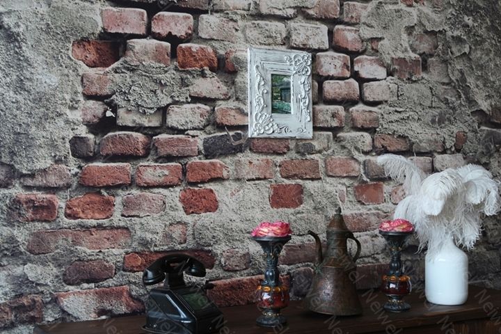 Neiwel Vintage Elsa Eskitme Beyaz Resim ve Ayna Çerçevesi
