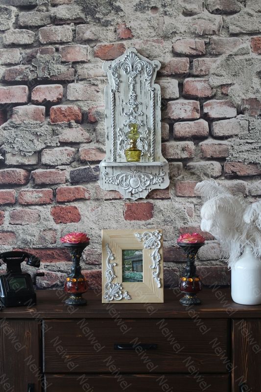 Neiwel Vintage Elsa Naturel Resim ve Ayna Çerçevesi