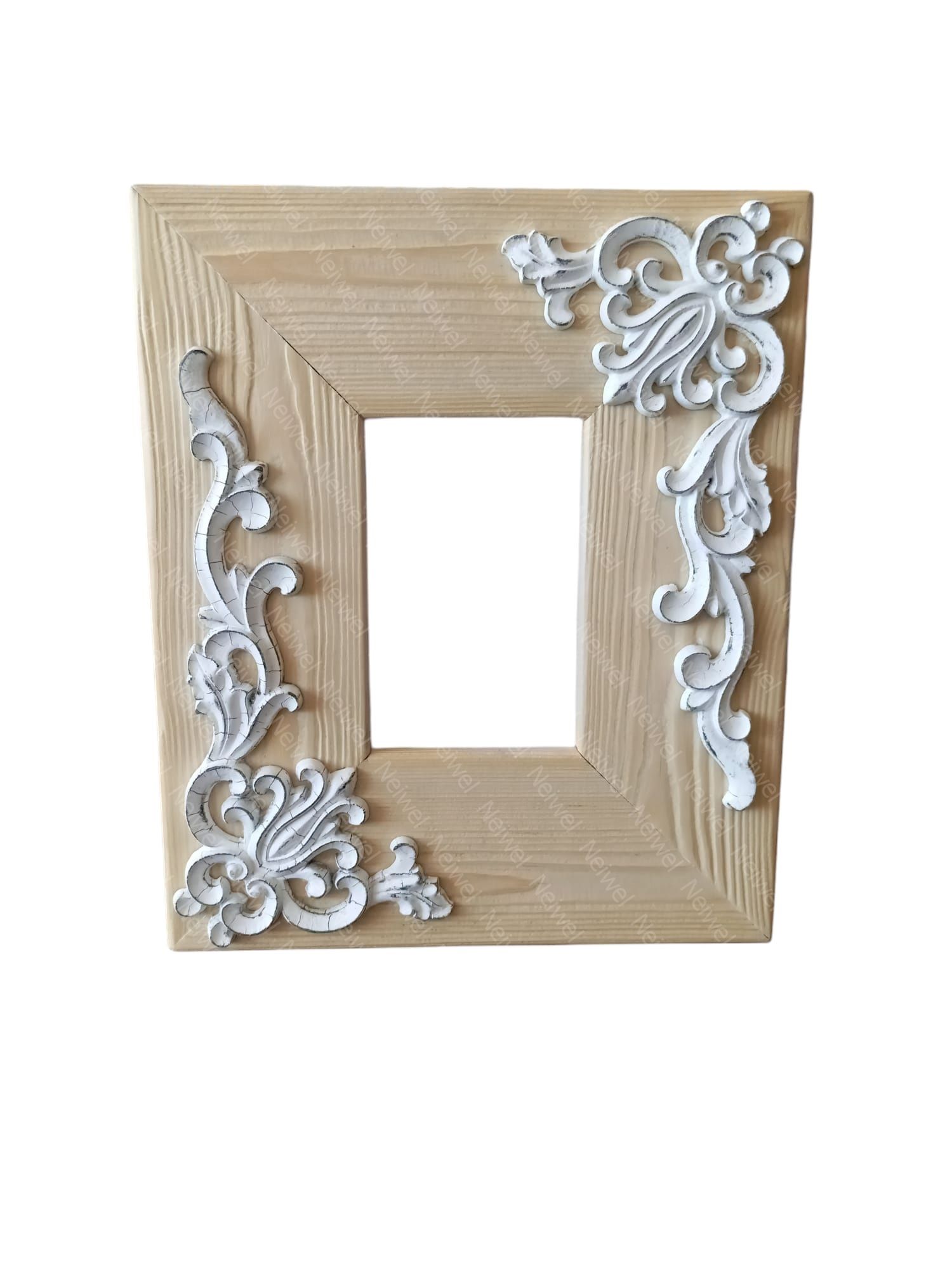 Neiwel Vintage Elsa Naturel Resim ve Ayna Çerçevesi