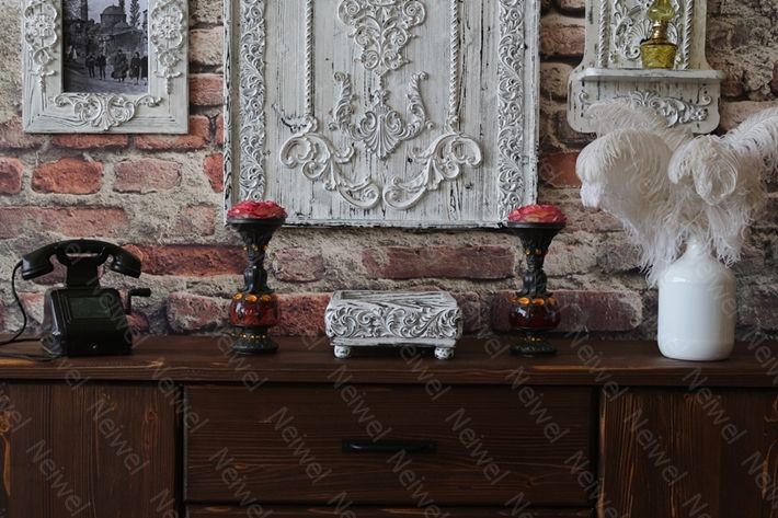 Neiwel Vintage Esna Eskitme Beyaz Kutu