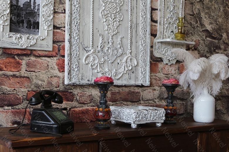 Neiwel Vintage Esna Eskitme Beyaz Kutu