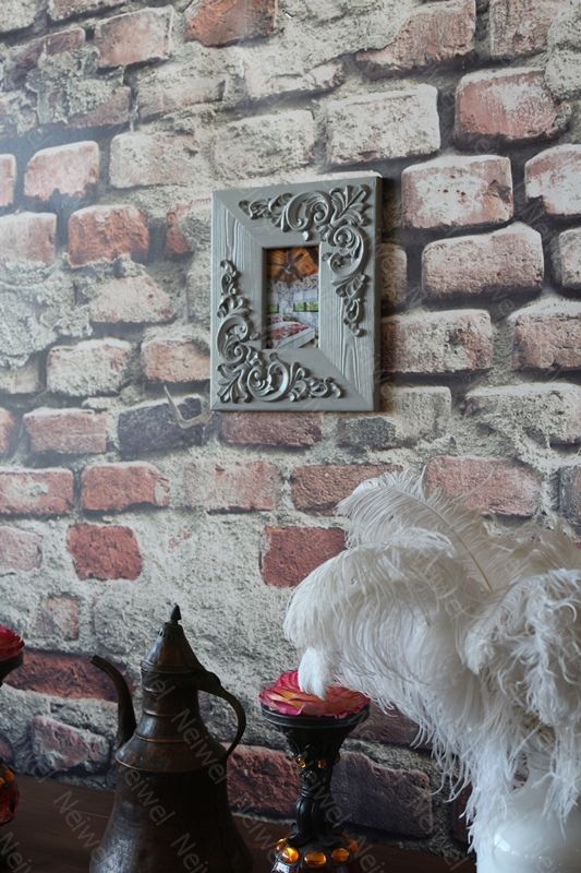 Neiwel Vintage Etna Antrasit Resim ve Ayna Çerçevesi