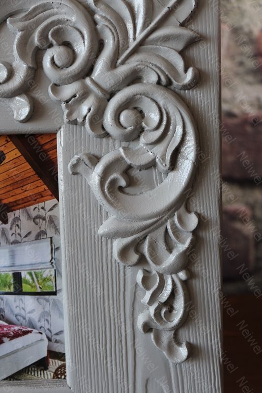 Neiwel Vintage Etna Antrasit Resim ve Ayna Çerçevesi