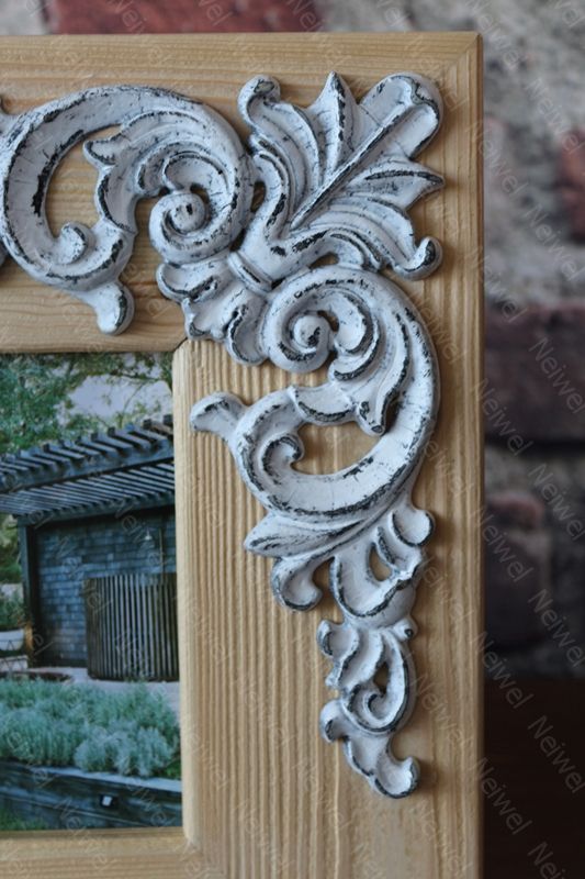 Neiwel Vintage Etna Naturel Resim ve Ayna Çerçevesi