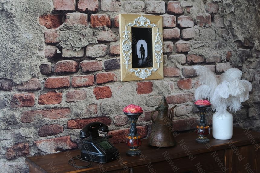 Neiwel Vintage Flora C Naturel Resim ve Ayna Çerçevesi
