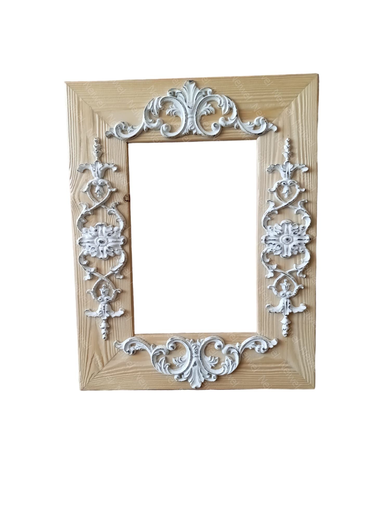 Neiwel Vintage Flora C Naturel Resim ve Ayna Çerçevesi
