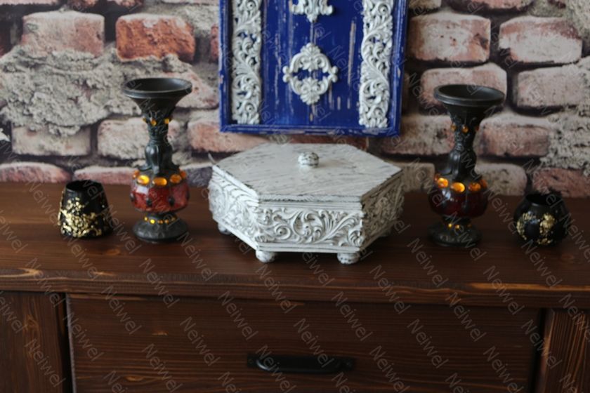 Neiwel Vintage Koezi Eskitme Beyaz Kutu