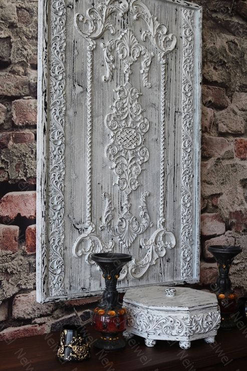 Neiwel Vintage Koina Eskitme Beyaz Kutu