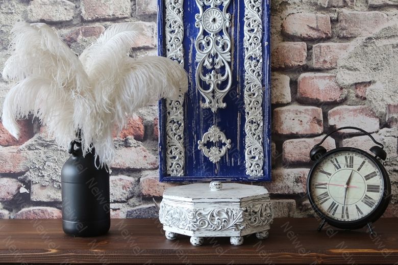 Neiwel Vintage Koina Eskitme Beyaz Kutu