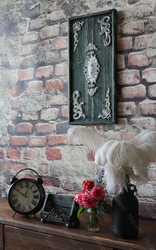 Neiwel Vintage Liva Eskitme Siyah Stand Raf