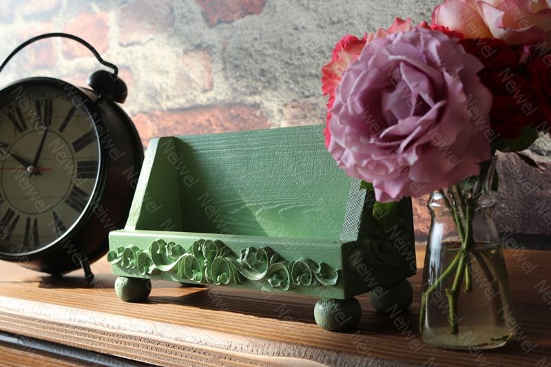 Neiwel Vintage Loa Yeşil Stand Raf