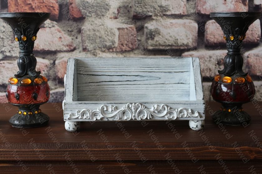 Neiwel Vintage Nova Eskitme Beyaz Stand Raf