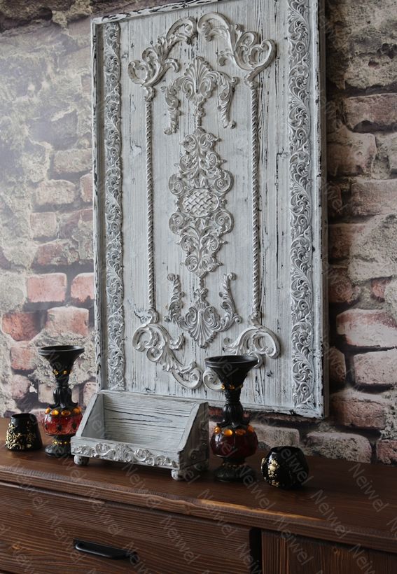 Neiwel Vintage Nova Eskitme Beyaz Stand Raf