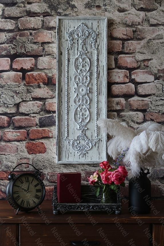 Neiwel Vintage Pai Eskitme Siyah Stand Raf