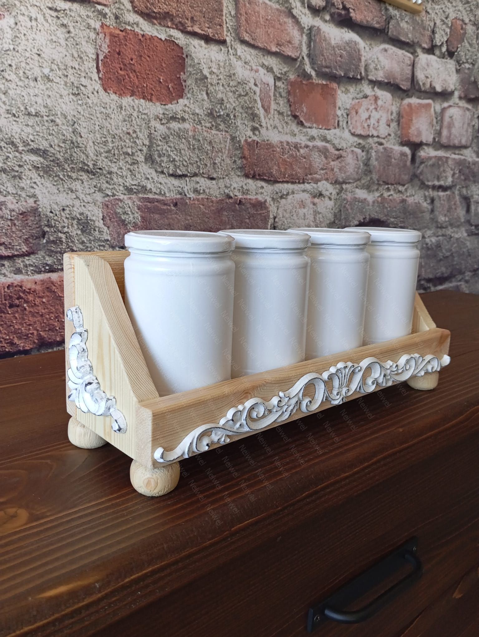 Neiwel Vintage Pai Nturel Stand Raf