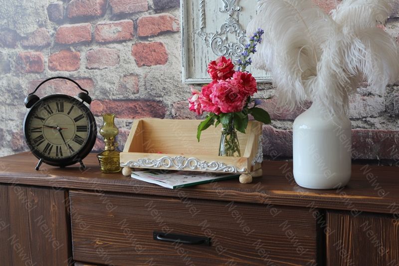 Neiwel Vintage Pai Nturel Stand Raf