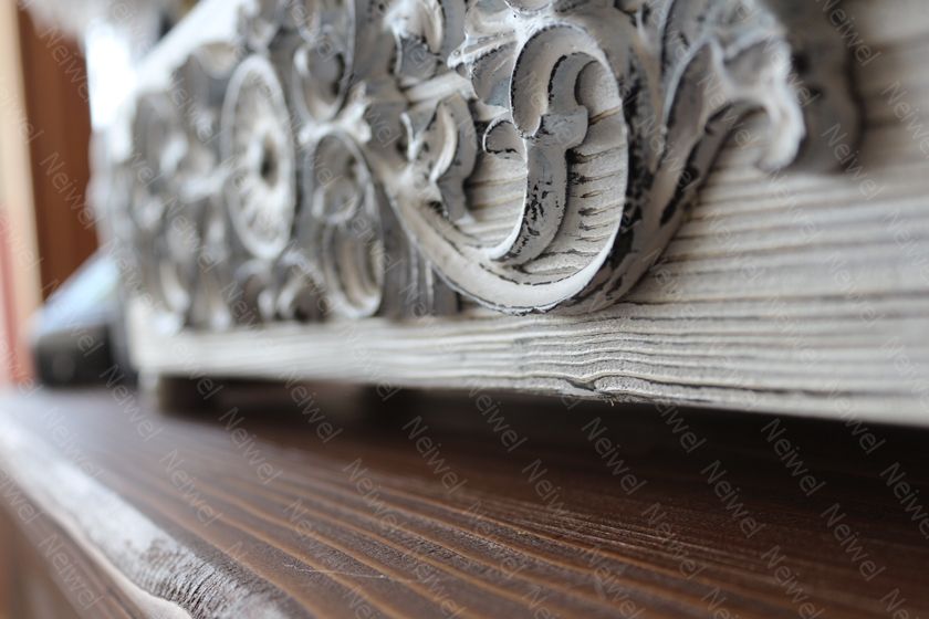 Neiwel Vintage Paris Eskitme Beyaz Kutu
