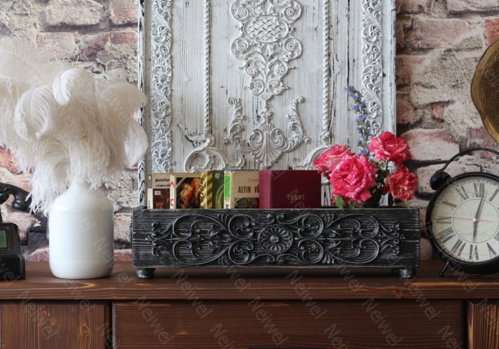 Neiwel Vintage Paris Eskitme Siyah Kutu