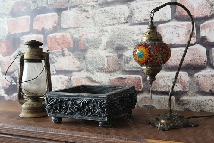 Neiwel Vintage Esna Eskitme Siyah Kutu