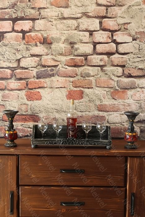 Neiwel Vintage Roha Eskitme Siyah Bar Standı