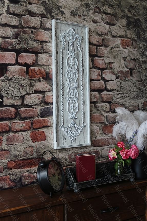 Neiwel Vintage Roha Eskitme Siyah Stand Raf