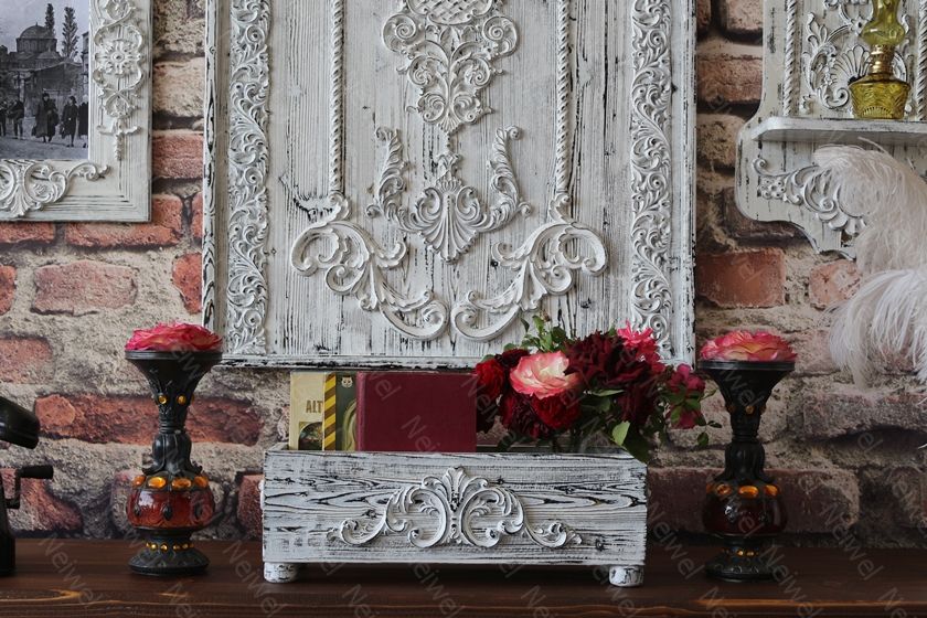 Neiwel Vintage Run Eskitme Beyaz Kutu