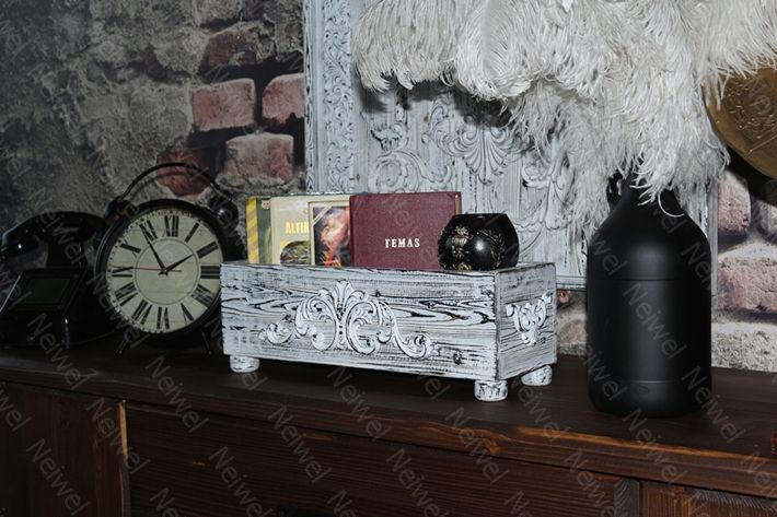 Neiwel Vintage Run Eskitme Beyaz Kutu