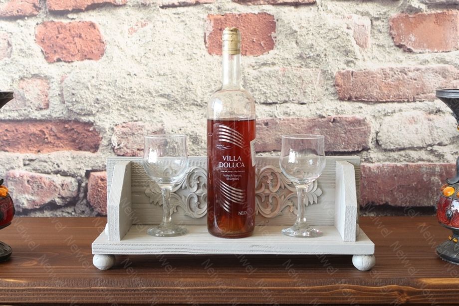 Neiwel Vintage Senna Antrasit Bar Standı