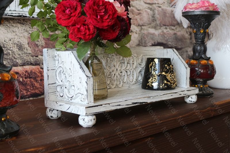 Neiwel Vintage Senna Eskitme Beyaz Stand Raf