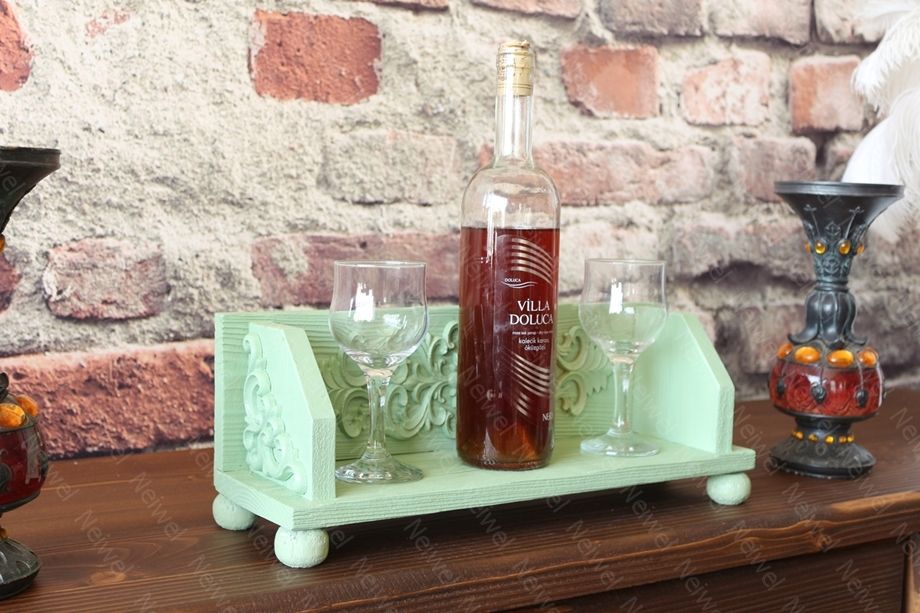 Neiwel Vintage Senna Yeşil Bar Standı