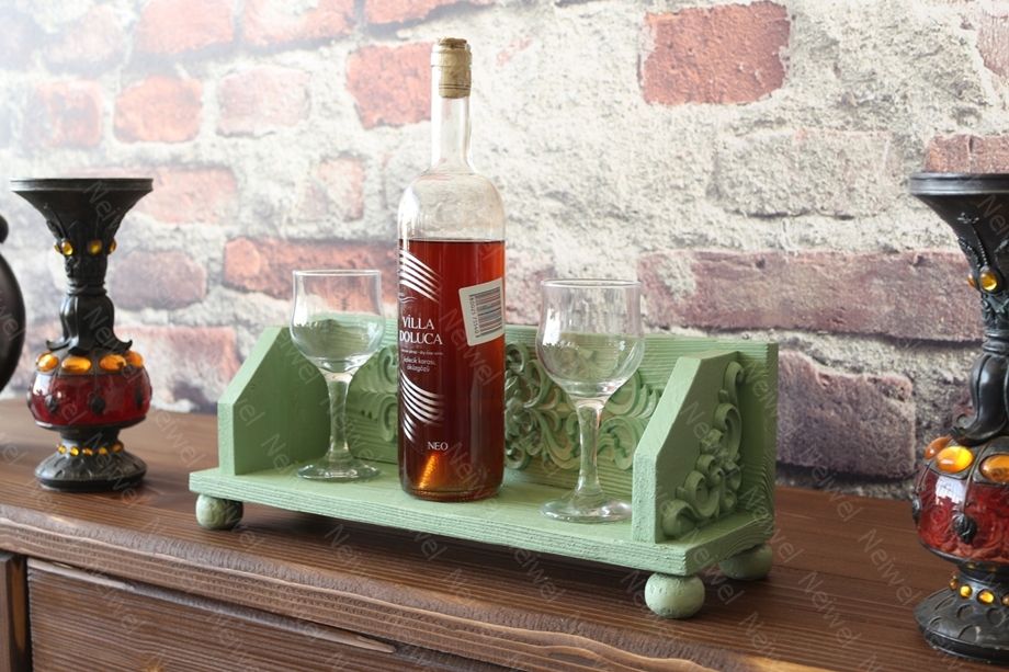 Neiwel Vintage Senna Yeşil Bar Standı