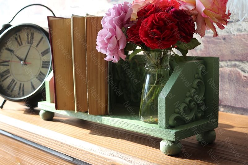 Neiwel Vintage Senna Yeşil Stand Raf