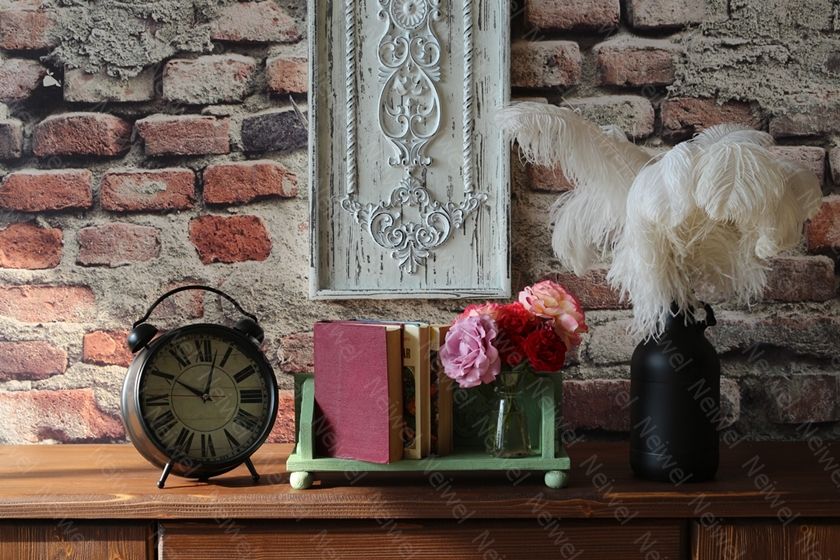Neiwel Vintage Senna Yeşil Stand Raf
