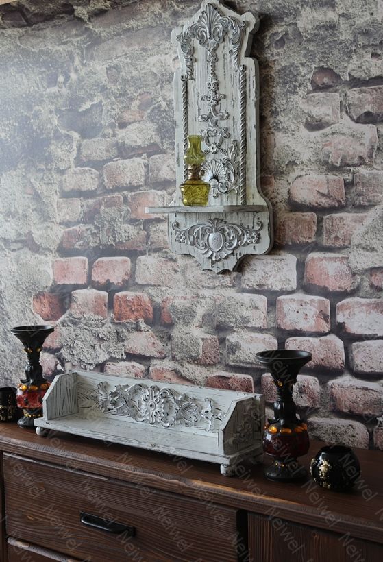 Neiwel Vintage Suen Eskitme Beyaz Stand Raf