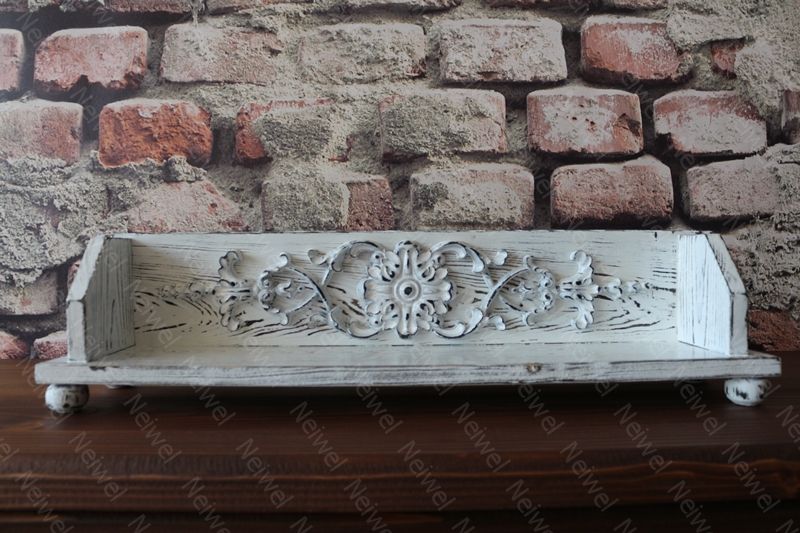 Neiwel Vintage Suen Eskitme Beyaz Stand Raf